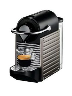 Nespresso Pixie Clips Xn300540 Coffee Machine By Krups - Titanium